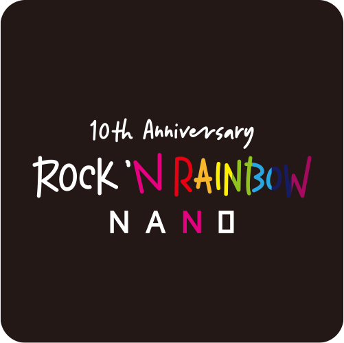 ROCK ’N RAINBOWロゴリストバンド